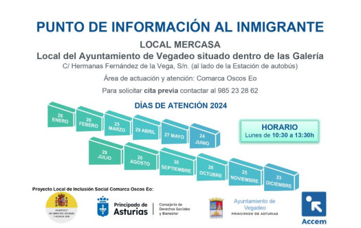 Punto de Información al Inmigrante en Vegadeo