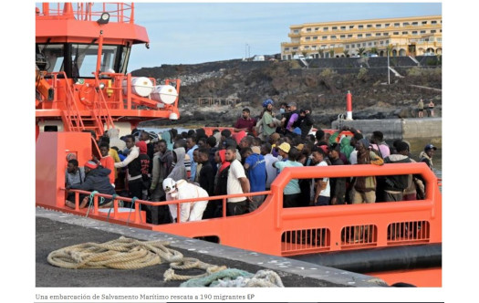 Bajan por primera vez en más de un año las llegadas irregulares de migrantes